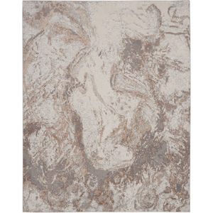 Elation ETN02 Ivory Grey Area Rug