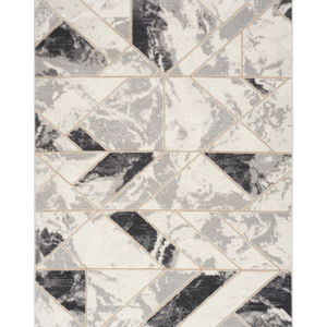 Elation ETN11 Ivory/Grey Area Rug