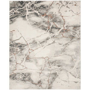 Elation ETN13 Ivory/Grey Area Rug