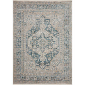 Elise ELI-01 Neutral/Blue Area Rug