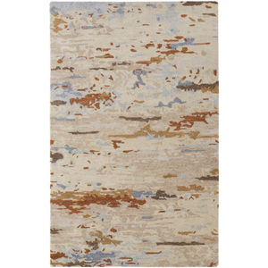 Everley 8644F Ivory/Blue/Brown Rug