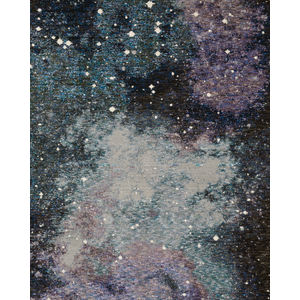 Evolution 958a Midnight/Purple Area Rug