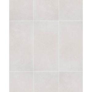 Fab-crete White Matte Porcelain Tile
