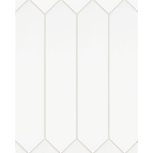 Fence Bianco Glossy Ceramic Tile