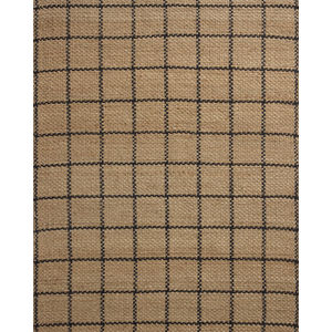 Fletcher FLE-01 Natural/Black Area Rug
