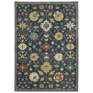 Francesca fr02l Blue/Multi Area Rug