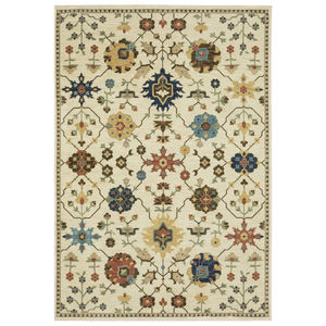 Francesca fr02m Ivory/Multi Area Rug