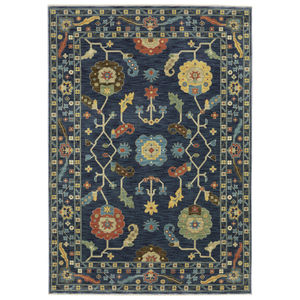 Francesca fr03f Blue/Multi Area Rug