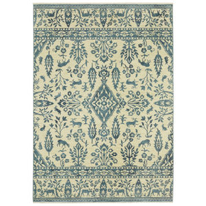 Francesca fr08h Blue/Ivory Area Rug