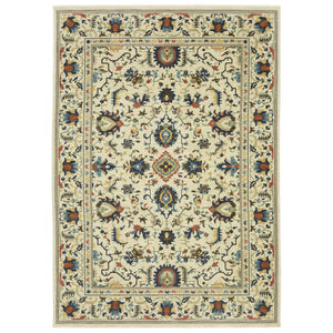 Francesca fr10a Ivory/Multi Area Rug