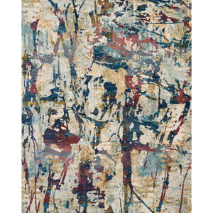 Fusion FSS10 Cream Multicolor Area Rug