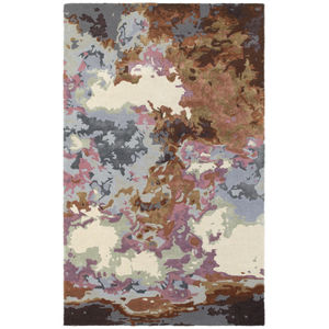 Galaxy 21905 Blue/Brown Area Rug