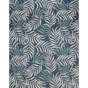 Garden Oasis GOA01 Navy Area Rug