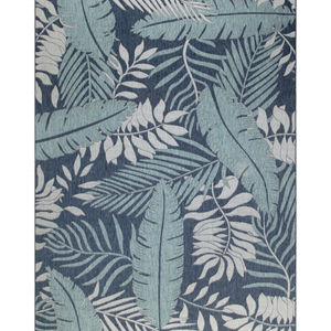 Garden Oasis GOA02 Navy Area Rug