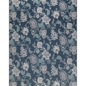 Garden Oasis GOA03 Navy Area Rug