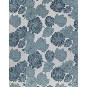 Garden Oasis GOA04 Blue Area Rug