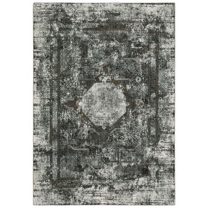 Gemini 90o Charcoal/Grey Area Rug