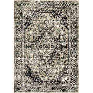 Georgia 429g Grey/Black Area Rug