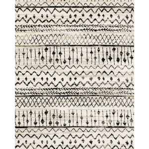 Georgia 8826e Ivory/Black Area Rug
