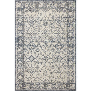 Gigi GIG-02 Ivory/Blue Area Rug