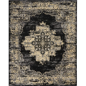 Grafix GRF14 Black Area Rug