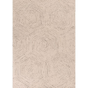 Gramercy 1607 Ivory Honeycomb Area Rug