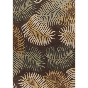 Havana 2617 Espresso Fern View Area Rug