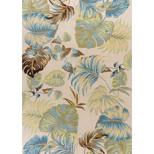 Havana 2630 Ivory/Blue Oasis Area Rug