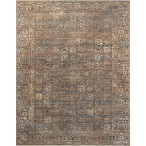 Heritage HER-07 Mocha/Denim Area Rug