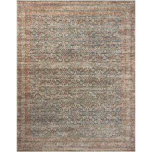 Heritage HER-12 Blue/Rust Area Rug