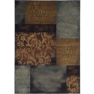 Hudson 4878b Blue/Brown Area Rug