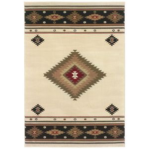 Hudson 87i Beige/Green Area Rug