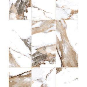 Iconic Calacatta Gold Marble Porcelain Tile