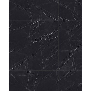 Iconic Nero Marquina Marble Porcelain Tile