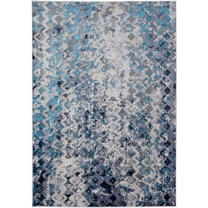 Indio 39H0F Blue/Ivory/Gray Area Rug