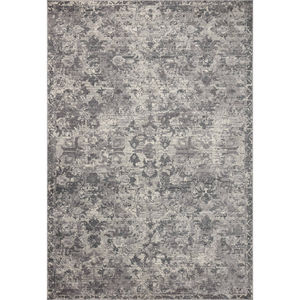 Indra INA-04 Charcoal/Silver Area Rug