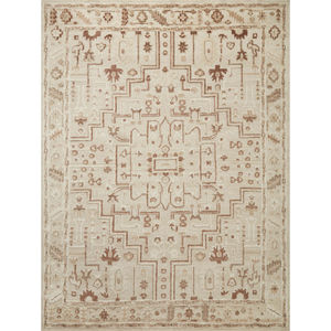 Ingrid ING-01 Ivory/Earth Area Rug