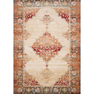 Isadora ISA-04 Ant. Ivory/Sunset Area Rug