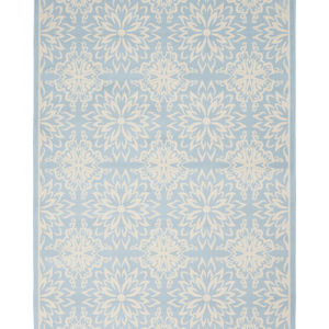 Jubilant JUB06 Ivory/Light Blue Area Rug