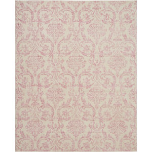 Jubilant JUB09 Ivory/Pink Area Rug
