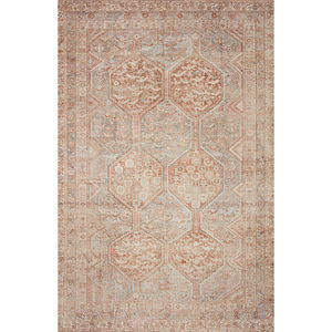 Jules Jul-04 Tangerine/Mist Area Rug
