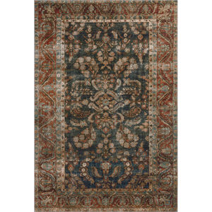 Jules JUL-10 Ocean/Spice Area Rug