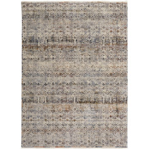 Kaia 39GLF Tan/Ivory/Blue Area Rug