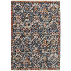 Kaia 39HRF Blue/Orange/Ivory Rug