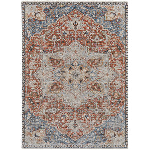 Kaia 39HXF Orange/Ivory/Blue Rug
