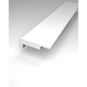 Karastan Luxury Vinyl Overlap Stair Nose Trim Piece