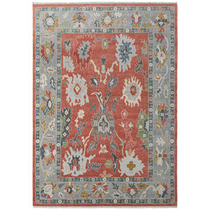 Karina 69G4F Red/Gray/Ivory Area Rug