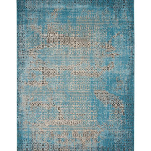 Karma KRM01 Blue Area Rug