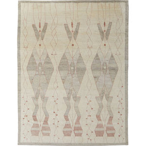 Kasbah 69G3F Tan/Gray/Red Area Rug