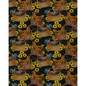 Kendall KE2 Black Area Rug